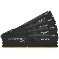 Kingston Hx434c17fb3k4/128 Ddr4-3466 ( Pc4-27666) Hyper-X Fury With Asymmetrical Heatsink Cl17 32gb X 4 Kit - Support Intel Xmp ( Extreme Memory Profiles ) 1.2v - 288pin - Lifetime Warranty