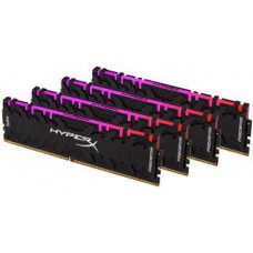Kingston Hyper-X Predator Rgb Hx432c16pb3ak4/32 / Fury Renegade Rgb Kf432c16rbak4/32 - Ddr4-3200 ( Pc4-25600) With Tall Heatsink Cl16 8gb X 4 Kit - Support Intel Xmp ( Extreme Memory Profiles ) 1.35 - 288pin - Lifetime Warranty