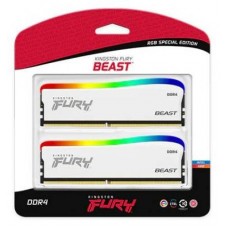Kingston Rgb Fury Beast Special Edition Kf436c17bwak2/16 Ddr4-3600 ( Pc4-28800) With Asymmetrical White Heatsink Cl17 8gb X 2 Kit - Optimized For Amd Ryzen + Intel Xmp 1.35 - 288pin - Lifetime Warranty Kingston Rgb Fury Beast Special Edition Kf436c17bwak2/16 Ddr4-3600 ( Pc4-28800) With Asymmetrical White Heatsink Cl17 8gb X 2 Kit - Optimized For Amd Ryzen + Intel Xmp 1.35 - 288pin - Lifetime Warranty