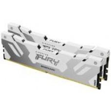 Kingston Kf572c38rwk2-32 - Ddr5-7200 (Pc5-57600) Fury Renegade With White Tall-Heatsink 16gb X2 Kit Cl36 - 288pin Single Rank 38.4gb/Sec Memory Bandwidth Built-In Ecc 1.4v With Built-In Power Management Ic - Lifetime Warranty - Retail Pack