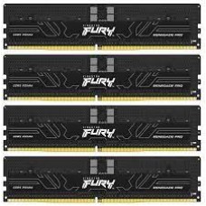 Kingston Kf556r36rbk4-128 - Ddr5 Ecc-Registered - D5-5600 (Pc5-44800) Fury Renegade Pro With Heatsink 32gb X4 Kit Cl36 - 288pin Single Rank 38.4gb/Sec Memory Bandwidth 1.1v With Built-In Power Management Ic - Lifetime Warranty - Retail Pack