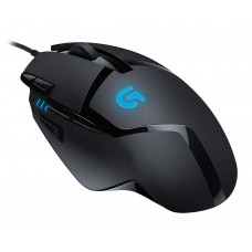 Logitech 910-004068 / 910-004067 G402 Hyperion Fury Optical Gaming Mouse - Fusion Engine With Hybrid Sensor + Delta Zero Technology 5.8mp/Sec Max. Acceleration: 16g Speed 500ips 1000hz Ultrapooling Adjustable 250->4000dpi Optical Engine With 4 Set Logitech 910-004068 / 910-004067 G402 Hyperion Fury Optical Gaming Mouse - Fusion Engine With Hybrid Sensor + Delta Zero Technology 5.8mp/Sec Max. Acceleration: 16g Speed 500ips 1000hz Ultrapooling Adjustable 250->4000dpi Optical Engine With 4 Set
