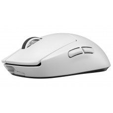 Logitech 910-005943 G Pro X Lightspeed Wireless White Gaming Mouse - Ultra Lightweight 63g With Click Tensioning System Hero 25k ( Adjustable 100-25600 Dpi) Optical Sensor Onboard Memory For 5 Gaming Profile 5 Programmable Buttons Zero-Additive Ptfe Logitech 910-005943 G Pro X Lightspeed Wireless White Gaming Mouse - Ultra Lightweight 63g With Click Tensioning System Hero 25k ( Adjustable 100-25600 Dpi) Optical Sensor Onboard Memory For 5 Gaming Profile 5 Programmable Buttons Zero-Additive Ptfe