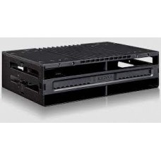 Icydock Mb024sp-B Flexidock Trayless Mobile Rack Black - For Upto 4x 9.5mm 2.5" Sata6g /Sas In 5.25" Bay With Status Indicator Leds Push And Eject Design