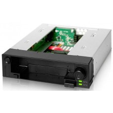 Icydock Mb971sp Duoswap Hdd Dock Black - For 3.5"+2.5" Sata6g Hdd In 5.25" Bay Push And Eject Design 2x Anti-Dust Covers 2 X Dedicated Power Buttons + 2x Eject Buttons + 2x Leds