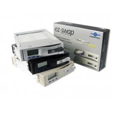 Vantec ( Oem By Icydock ) Ez-Swap Mrk-102fd Silver Aluminum For Ide Hdd 40mm Rear Cooling Fan With Keylock With Lcd ( Hdd Access Alarm Fan Failure Overheating Hdd Master/Slave ) - Inner Tray Compatible With Icydock Mb452uk Mb123ak Mb122akgf