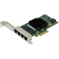 Intel I350-T4 Retail Pack Pci-Express (4x) Quad-Port Gigabit Lan Server Adapter 10/100/1000mbps Intel I350 Chipset - Support I/Oat Vmdq Virtualization Sr-Iov Rss Alb 5gt/Sec With Ethernet Power Management - Includes Extra Low-Profile Only For 2u Ra