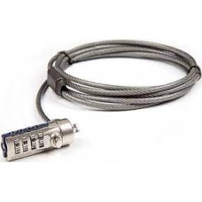 Targus Pa410e Defcon Cl - 4 Digit Combination Cable Lock Length : 210cm - Retail Pack Targus Pa410e Defcon Cl - 4 Digit Combination Cable Lock Length : 210cm - Retail Pack
