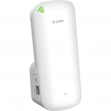 D-Link Dap-X1860 Ax1800 Dual Band Wifi6 Range Extender Direct Power-Plug Design Led Signal Indicator - 2.4/5ghz Dual Band ( 802.11b/G/N/Ac ) 1800mbps ( 1200+600 ) With 1x Gigabit Lan Push Button Wps 64/128bit Wep Wpa2 - 2x Mimo External Antenna