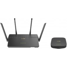 D-Link Covr-3902 Ac3900 Whole Home Wifi System ( Covr-2600r Wireless Router + Covr-1300e Extender Kit )- Covr-2600r Wireless Ac2600 Dual Band Gigabit Router - 2.4/5ghz Dual Band ( 802.11b/G/N/ Ac ) 1733+800mbps With 4 Port Gigabit Switch + Built-In Usb D-Link Covr-3902 Ac3900 Whole Home Wifi System ( Covr-2600r Wireless Router + Covr-1300e Extender Kit )- Covr-2600r Wireless Ac2600 Dual Band Gigabit Router - 2.4/5ghz Dual Band ( 802.11b/G/N/ Ac ) 1733+800mbps With 4 Port Gigabit Switch + Built-In Usb