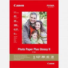 Canon Pp-201 A3 Photo Paper Plus Glossy - 20sheets 270g/M Canon Pp-201 A3 Photo Paper Plus Glossy - 20sheets 270g/M