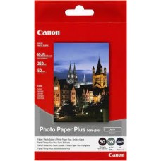 Canon Sg-201 4"X6" Photo Paper Plus Semi-Glossy - 50sheets 260g/M Canon Sg-201 4"X6" Photo Paper Plus Semi-Glossy - 50sheets 260g/M