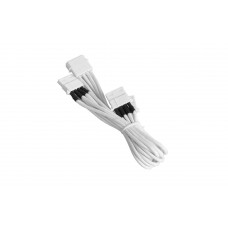 Bitfenix Bfa-Msc-M3mwk-Rp Alchemy Multisleeved(12) Cable - 60cm - 1x Molex To 3x Molex Spliter/Extension ( 4pin Power ) Cable - White