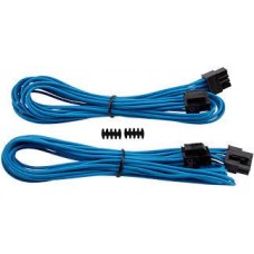 Corsair Cp-8920168 Blue Premium Individually Sleeved Flexible Paracorded Cable With 2x Cable Combs - 2x Eps12v(4pin+4pin) 2x 750mm With 2 Connectors - For Rmx Series ; Rmi Series Sf Series Corsair Cp-8920168 Blue Premium Individually Sleeved Flexible Paracorded Cable With 2x Cable Combs - 2x Eps12v(4pin+4pin) 2x 750mm With 2 Connectors - For Rmx Series ; Rmi Series Sf Series