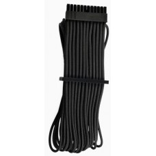Corsair Cp-8920229 Black Premium Individually Sleeved Flexible Paracorded Cable ( Type4 Gen4 ) - 24pin Atx 610mm With 1 Connector Heatshrink-Less Connectors With Modular Interlocking Cable Combs - For Rmx Rmi Series Hx Hxi Ax Ax1600i Sf Series Corsair Cp-8920229 Black Premium Individually Sleeved Flexible Paracorded Cable ( Type4 Gen4 ) - 24pin Atx 610mm With 1 Connector Heatshrink-Less Connectors With Modular Interlocking Cable Combs - For Rmx Rmi Series Hx Hxi Ax Ax1600i Sf Series