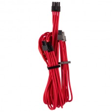 Corsair Cp-8920251 Red Premium Individually Sleeved Flexible Paracorded Cable ( Type4 Gen4 ) - 4x Pcie (6 Or 8pin) 2x 650mm With 4 Connectors Heatshrink-Less Connectors With Modular Interlocking Cable Combs - For Rmx Rmi Series Hx Hxi Ax Ax1600i S