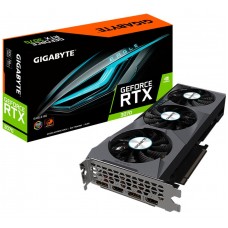 Gigabyte Nvidia Geforce Rtx3070 Eagle 8 Gb - With Fusion2.0 Rgb Lighting Windforce 3x 2 Slots Required 3x 80mm Unique Blade Stack Fans With Alternate Spinning For Max-Covered Cooling Back-Sided Heatsink + 4x 10mm Copper Heatpipes With Dth (Direct To
