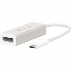 J5create Jca140 Type-C Usb3 To Displayport Adapter Cable ( Female Work With Existing Cable ) Ideal For Desktop Or Notebook/New Mac Book Support Upto 4k Hd ( 3840x2160 ) 23x68x14mm + 145mm Cable - Usb-Powered Aluminum Housing J5create Jca140 Type-C Usb3 To Displayport Adapter Cable ( Female Work With Existing Cable ) Ideal For Desktop Or Notebook/New Mac Book Support Upto 4k Hd ( 3840x2160 ) 23x68x14mm + 145mm Cable - Usb-Powered Aluminum Housing