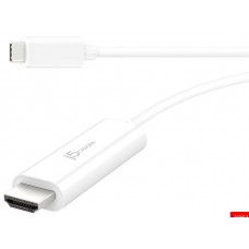 J5create Jcc154g Type-C/Thunderbolt3 To Hdmi Cable ( Male - Direct To Display ) With Separate 5v Type-A Pass-Through Ideal For Desktop Or Notebook/New Mac Book Support Upto 4k Hd ( 3840x2160@60hz ) 1200mm Cable To Hdmi + 1800mm Cable To Type-C/Thunder J5create Jcc154g Type-C/Thunderbolt3 To Hdmi Cable ( Male - Direct To Display ) With Separate 5v Type-A Pass-Through Ideal For Desktop Or Notebook/New Mac Book Support Upto 4k Hd ( 3840x2160@60hz ) 1200mm Cable To Hdmi + 1800mm Cable To Type-C/Thunder