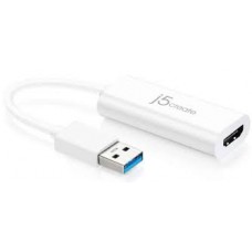 J5 Create Jua330u Usb3.0 To Dvi Adapter ( With Dvi-To-Hdmi + Dvi-To-Dsub Converter ) Ideal For Desktop Or Notebook Support Upto Qwxga ( 2048x1152 @ 32bit ) Usb-Powered Support Primary / Extended / Mirror Modes - Support Upto 4 Display With 4 Units ( J5 Create Jua330u Usb3.0 To Dvi Adapter ( With Dvi-To-Hdmi + Dvi-To-Dsub Converter ) Ideal For Desktop Or Notebook Support Upto Qwxga ( 2048x1152 @ 32bit ) Usb-Powered Support Primary / Extended / Mirror Modes - Support Upto 4 Display With 4 Units (