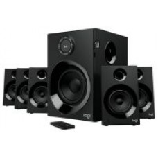 Logitech 980-001316 Z-607 5.1 Speaker - Wired + Bt Wireless + Usb Flash Drive ( Upto 32gb Only With Fat Format ) + Sd Card Reader ( For Sdhc Upto 32gb Only With Fat Format ) 80w ( 25+ 4x11+ 11 ) 3.5mm + Rca Headphone Jack Dedicated Bass Control Wirel