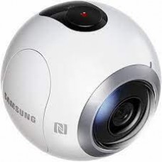 Samsung Galaxy Gear 360 For Galaxy S7 S7 Edge Gear Vr - Dual-Lens For 360-Degree Surround Cinema-Like Capture 25.9mp Upto 3840x1920@30fps Video / 7776x3888 Still Image F2.0 Lens With Dust/Splash Resistence Wifi+Bluetooth+Nfc Wireless Usb Built-In 13