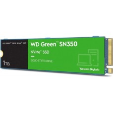 Westerndigital Green Sn350 Wds100t3g0c 1tb/1000gb - Ngff ( M.2 ) 3d Qlc Ssd Nvme Pcie (Gen3.0) X4 Mode Type 2280 -80x22x2.4mm (Single Sided) Ldpc (Low Density Parity Check) Ecc Burst Performance Read/Write : 3200/2500 Mb/Sec Random Write 4k Iops : 3