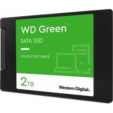 Westerndigital Green Wds200t3g0a 2.5" Ssd 2tb/2000gb 3d Tlc With Slc Cache Sata6g - Sequential Read Read : 545mb/Sec 1 Millions Mtbf - 3 Years Warranty