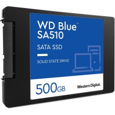 Westerndigital Blue Sa510 Wds500g3b0a 2.5" Ssd 500gb 3d Tlc With Slc Cache Sata6g - Sequential Read Read/Write : 560/510mb/Sec Random Read/Write 4k : 90000/82000 Iops 1.75 Millions Mtbf With 200tbw - 5 Years Warranty