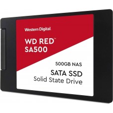 Westerndigital Red Sa500 Wds500g1r0a 2.5" Nas Sata Ssd 500gb 3d Tlc With Slc Cache Sequential Read Read/Write : 560/530mb/Sec Random Read/Write 4k : 95000/85000 Iops 2 Millions Mtbf With 350tbw - 5 Years Warranty
