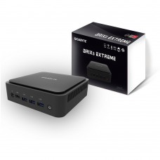Gigabyte Ryzen Gb-Ber5hs-5500 - Brix Ultra Compact Pc - 134x139x52mm Mini Size Pc - With 3x M.2 + 2.5" Hdd Mounting Support 4x Display Outputs ( 2xhdmi+ Minidp + Dp ) + 2.5g Lan Black- Amd Ryzen5 5500u- 6 Cores+ Hyper-Threading ( 12-Threads ) 2.1