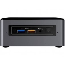 Intel Nuc8i7inhx Nuc ( Next Unit Of Computing ) - 117x112x51mm Mini Size Pc - Onboard 8gb Lpddr3-1866 Memory With 9.5mm 2.5" Hdd Mounting Support - 4k Full-Hd Black+Silver- Intel Whiskeylake Core I7-8565u - Quad Core+ Hyper-Threading ( 8-Threads )