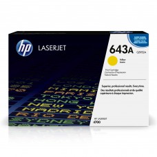 Hp Q5952a No.643a Yellow Toner 10000pages - For Hp Color Laserjet 4700 Series