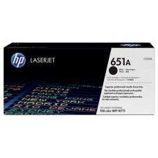 Hp Ce340a No.651a Black Toner 13500pages - For Hp Laserjet Enterprise 700 Colour Mfp M775