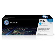 Hp Cb381a No.824a Cyan Toner 21000pages - For Hp Color Laserjet Cp6015 Series Cm6030 Cm6040 Series