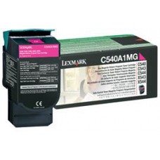 Lexmark C540a1mg - Return Program Toner Cartridge Magenta 1000pages - For Lexmark C540 C543 C544 C546 X543 X544