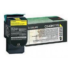 Lexmark C540h1yg - Return Program Toner Cartridge Yellow 2000pages - For Lexmark C540 C543 C544 C546 X543 X544