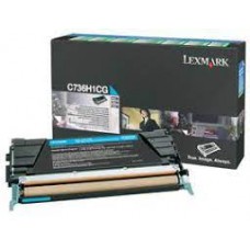Lexmark C736h1cg - Return Program Toner Cartridge Cyan 10000pages - For Lexmark C736 X736 X738