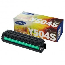 Samsung Clt-Y504s Yellow Toner Standard Yield 1800pages - For Samsung Clp-415 Series Clx-4195 Series Sl-C1810w Sl-C1860fw