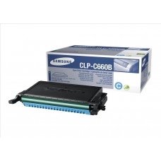 Samsung Clp-C660b Cyan Toner High Yield 5000pages - For Samsung Clp-610 Series Clp-660 Series Clx-6210 Series Clx-6240 Series