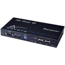 Aavara Pb9000-R Receiver With Poe Support ( No Ac-Adapter Required ) - 16-Channel Multi-Casting Over Ip - With 4k Uhd (3840x2160) Hdmi 2.0/Hdcp 2.2 Usb2.0 Kvm + Usb2.0 Passthrough Rj45 / Sfp Fiber Ethernet With Ieee 802.3af Poe Support Ultra Low 16-33