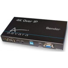 Aavara Pb9000-S Sender With Poe Support ( No Ac-Adapter Required ) - 16-Channel Multi-Casting Over Ip - With 4k Uhd (3840x2160) Hdmi 2.0/Hdcp 2.2 Usb2.0 Kvm + Usb2.0 Passthrough Rj45 / Sfp Fiber Ethernet With Ieee 802.3af Poe Support Ultra Low 16-33ms