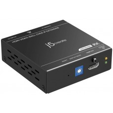 J5 Create Jvae52-Rx Receiver - Video Wall Over Ip Extender - Hdmi Over Utp 1080p Broadcaster Via Utp ( Rj45/Cat5e/Cat6 ) - Utp/Rj45 In + Lockable Hdmi Out 4.96 Gbps Upto 100m/1080p 10 Group Dip Switch For Tx-Rx Pairing 16-Position Video Display Config J5 Create Jvae52-Rx Receiver - Video Wall Over Ip Extender - Hdmi Over Utp 1080p Broadcaster Via Utp ( Rj45/Cat5e/Cat6 ) - Utp/Rj45 In + Lockable Hdmi Out 4.96 Gbps Upto 100m/1080p 10 Group Dip Switch For Tx-Rx Pairing 16-Position Video Display Config