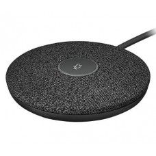 Logitech 989-000430 Rally Mic Pod - With Rightsound Technology 4x Omnidirectional Microphones With 8x Acoustic Beams Aec ( Acoustic Echo Cancellation ) Vad ( Voice Activity Detector ) Upto 7 Units Via Daisychain Mute Button + Indicator Light 3m Cable