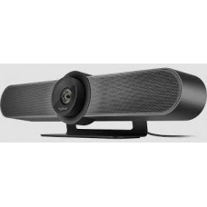 Logitech 960-001102 Meetup Conference Cam With 4k Uhd Sensor Super Wide 120 Field Of View With Motorized Pan (25) + Tilt (15) Custom Tuned Speaker With Rare-Earth Magnet + Suspended Speaker Enclosure + Echo Cancellation + Voice Activity Detection