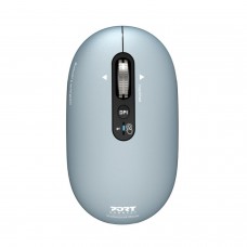 Port Connect Pure Mac Rechargeable Wireless And Bluetooth Mouse - Storm