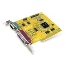 Sunix Mio4089am - 2 Port Serial ( 16c550 ) + 2 Port Parallel (Spp/Bpp/Ecp/Epp) ( 2 Slots Required ) , 32/64bit 3.5/5v Pci Card , 32+16byte Hardware + 128k Software Fifo, Ready For 64 Bit System, Sunix Matrix Ul7522eq Chipset , 115.2kbps+2.7mbps , 15kv Es