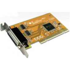 Sunix Mio5079al - Low-Profile + Standard Dual Bracket ( Single Slot Design ) - 2 Port Serial ( 16c550 ) + 1 Port Parallel (Spp/Bpp/Ecp/Epp) , 32/64bit 3.5/5v Pci Card , 128+16byte Hardware + 128k Software Fifo, Sun1989 Chipset , 115.2kbps+1.8mbps , 2kv E