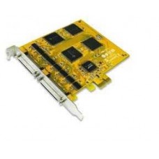 Sunix Ser5416h - 16 Port High-Speed Serial ( 16c950 ) Rs232 , Pci-Express (1x) , 128byte Hardware + 128k Software Fifo, Sun1999 Chipset With Low Power Consumption , 921.6k Bps , 15kv Esd Protection + 15kv Iec1000-4-2 Air Gap Discharge + 8kv Iec1000-4-2 C