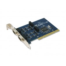 Sunix Ipc-P2102l - With Surge & Isolation Protection - 2 Port Rs422/485 High-Speed Serial , 32/64bit 3.5/5v Pci Card , 128byte Hardware + 128k Software Fif, 921.6kbps , 15kv Esd Protection + 15kv Iec1000-4-2 Air Gap Discharge + 8kv Iec1000-4-2 Contac
